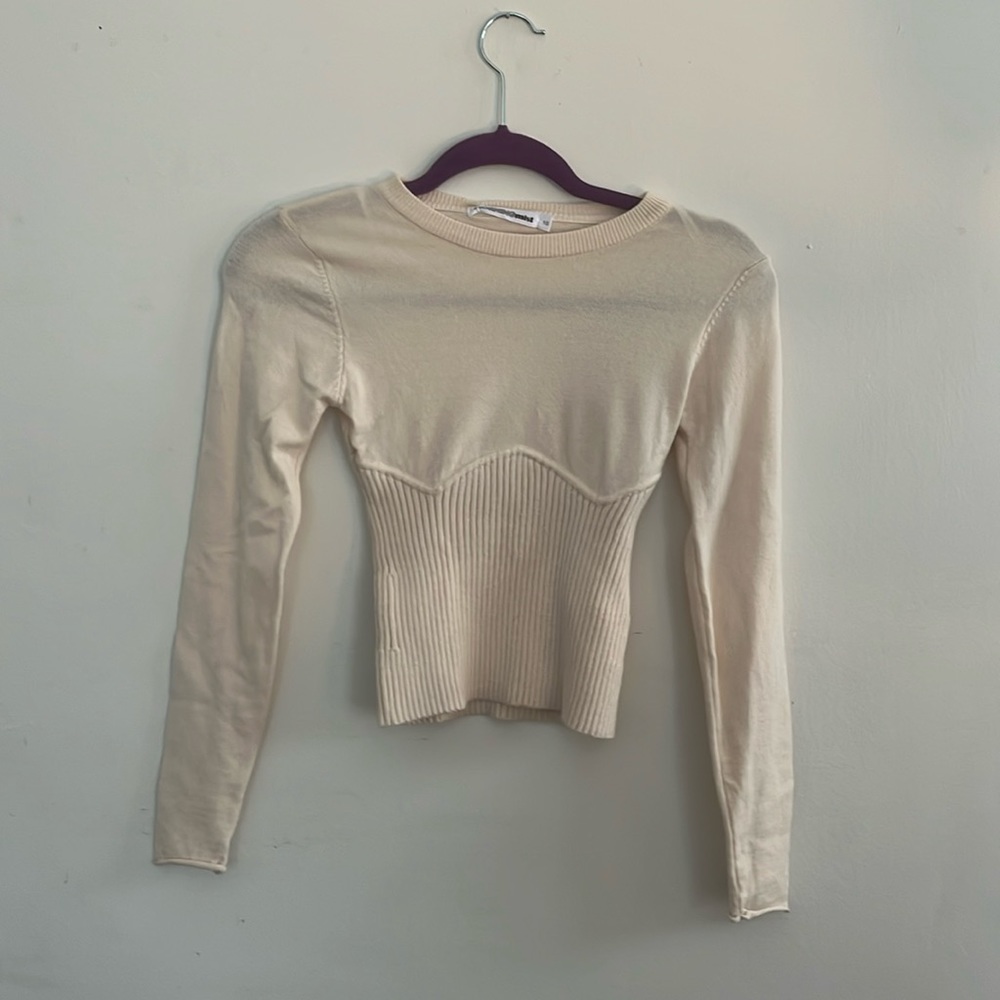 NWT Morning Mist knit top- size 10